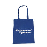 Essential Royal Blue Shopping Tote - extrovertedintrovert