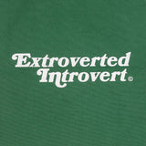 Essential Forest Green Shopping Tote - extrovertedintrovert