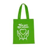 Essential Kiwi Green Shopping Tote - extrovertedintrovert