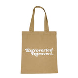 Essential Khaki Shopping Tote - extrovertedintrovert