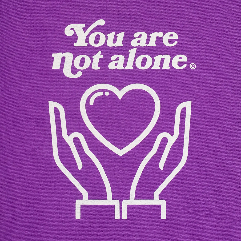 Essential Violet Purple Shopping Tote - extrovertedintrovert
