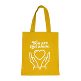 Essential Mustard Yellow Shopping Tote - extrovertedintrovert