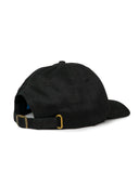 Text Logo 6 Panel Jet Black Cap