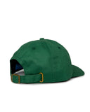 Text Logo 6 Panel Forest Green Cap