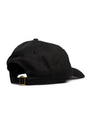 Text Logo 6 Panel Black Cap