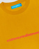 Core Logo Oversized Mustard Tee