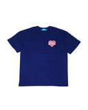 Heart Logo Oversized Royal Blue Tee