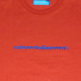 Core Logo Oversized Orange Tee