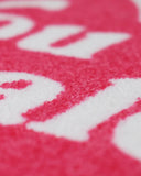 You Are Not Alone Heart Logo Pink Rug