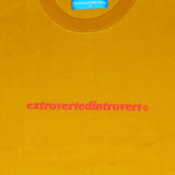 Core Logo Oversized Mustard Tee