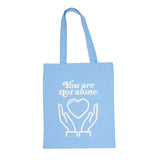 Essential Pastel Blue Shopping Tote - extrovertedintrovert