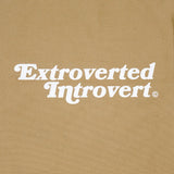 Essential Khaki Shopping Tote - extrovertedintrovert