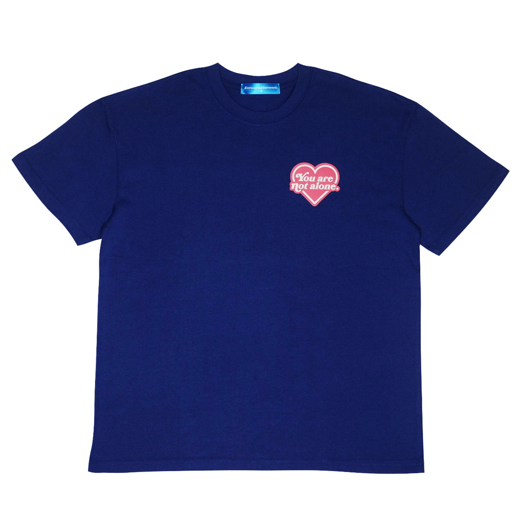 Heart Logo Oversized Royal Blue Tee