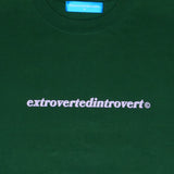 Core Logo Oversized Forest Green Tee